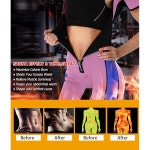 여성 슬리밍용 논에코 네오프렌 스웨트 사우나 수트 셰이퍼 전신 허리 트레이너 운동 상의 소매 포함 Black 3X-Large : 트러스트바이005-2-