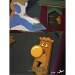 이상한 나라의 앨리스 손잡이 요정 거실 수지 잠금 장식 거울 도어 장식품 공예 : 띠옹샵