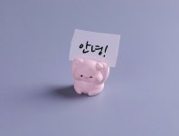미니어처 귀여운 동물 피규어 메모꽂이 소품 : 소소한 힐링픽