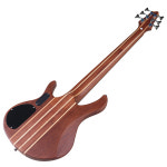 프렛리스 6 현 일렉트릭베이스 기타 5 현 액티브 기타 라 솔리드 사플렐 우드 바디 43 인치베이스 고급 : 오프마켓1