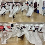 여성용 벨리 댄스 무대 공연 착용 액세서리 골드 및 멀티 컬러 옵션 이집트 알라 날개 포함 발리우드 : 소소종합유통