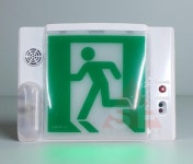 음성점멸 유도등 청각장애인 화재 경보 비상구 피난구 유도등 소형 : 만물가드