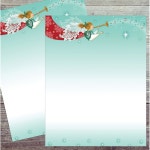 훌륭한 논문들! 헤럴드 엔젤 레터헤드, 80 카운트, 11인치 x 8.5인치 (2014053) Believe Ornaments : 토봄하루