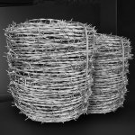 담그는 아연 도금 강철 철사 농장 보호 로프 울타리 100M 2.1mm HG 100m : Room and Roof