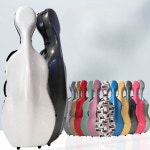 첼로 하드케이스 튼튼한 유리섬유 튼튼한첼로케이스 파손 있는 아이 실물점 핑크 그라운드 화이트 카본 뒤손잡이 : 스튜디오 시티이에