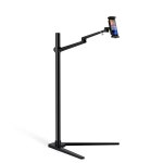 노트북암 거치대 스크린 노트북암거치대 회전 스탠드 단형 태블릿 실버 UP6S 싱글 4.7~12.9치수 : 퍼플망고