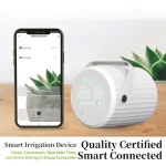 자동급수타이머 스마트 자동 급수 시스템 식물 5 + 화분 앱 음성 제어 프로그래밍 가능한 타이머 DIY 관개 : 글로벌데이즈