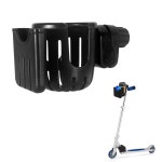 스쿠터 컵 홀더, 360 회전 조절 가능 로 모빌리티 스쿠터, 전동 무릎 블랙, 1PC : 아메직구몰