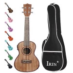 IRIN 24 인치 우쿨렐레 현 하와이 기타 Sapele Electroacoustic EQ 미니 : 에스디원물산