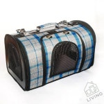 LI 강아지 캐리어 블루 강아지켄넬 반려견이동장 : 리빙마켓V