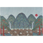 일월오악도 엽서 - 혜윰 불교미술연구소 : 혜윰 불교미술연구소 굿즈샵