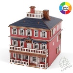 LI 미니 대불호텔 중화루 미니어처하우스 미니어쳐하우스 : 리빙마켓V