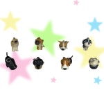 [고전]THE DOG 피규어 키링 : 믄믄샵