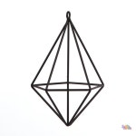 성탄절 구세군 기하학적 금속 디자인 공기 바구니 꽃 냄비 랙 홀더 브래킷 홈 야외 상의재 : 미주포일