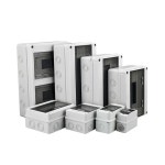 야외 방수 배전 상자 가정용 IP65 플라스틱 충전 더미 빈 오픈 전기 계량기 HT2 HT3 HT5 : 아미숍