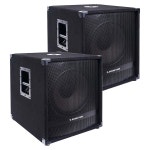 클래스 D 4인치 보이스 코일 고역 통과 필터 METIS 15PWG 페어 가 장착된 15인치 1800W 파워 서브우퍼 사운드 타운 1 2 Pa 12 Class D... 