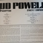 [수입 중고 LP] J3467 Bud Powell (버드 파웰) – At Home / Strictly Confidential : 예음레코드