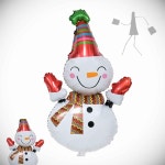 호일풍선 크리스마스 눈사람 풍선아트 : LI-V