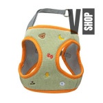 브이샵 하네스 그린 L 강아지안전줄 개가슴줄 애견산책용품 강아지가슴줄 애견산책줄 : Vshop