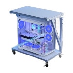 본체 거치대 PC 컴퓨터 데스크탑 프린터 선반 : 투엔티아