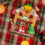 크리스마스 무드등 만들기 LED 쿠키하우스 겨울 조명 diy 키트 초등 체험 활동 : 상상하랑