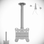 TV브라켓 천장형 27 42 마운트 티비천장거치대 TV천장브라켓 : LI-V