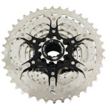 SunRace CSM99 와이드 비율 4 실버 T 11 9단 카세트 ST1457 13-VT : 트렌디구대4