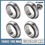 F6802 VRS MAX 피벗 15 크롬 24 자전거 F6802LLU 플랜지 카트 7MM : 마트셀
