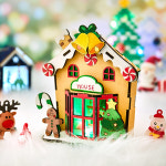 크리스마스 무드등 만들기 LED 쿠키하우스 겨울 조명 diy 키트 초등 체험 활동 : 상상하랑