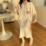 G1585 프릴 공주잠옷 원피스 플러스 사이즈 귀여운 홈웨어 선물 집순이 : 쿠마네상점