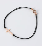 14K 18K 금 십자 끈 팔찌 (G1533) : 오로프