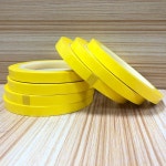 짙은 노란색 마라 테이프 밝은 고온 내성 PET 절연 전기 화재 접착 음영 변압기 감압 15mmx66m : 별콘