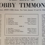 [수입 중고 LP] J3462 Bobby Timmons – This Here Is Bobby Timmons : 예음레코드