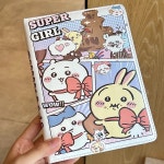 G1586 먼작귀 노트 a5 가죽 귀여운 다이어리 유선 일기장 : 쿠마네상점