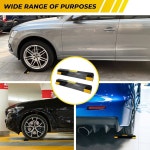 차고용 2팩 헤비 듀티 주차 스토퍼, 주차 장치 보호, 설치가 간편한 주차 보조 장치 2대, 18인치 L x 3.7인치 W x 1.8인치 : 딜리고허브