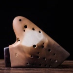 트리플 오카리나 알토 AC AG 키 레트로 스모크 오카리나 고급 전문 젤다 전통 악기 선물 : 이십일룡산업