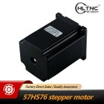EU RU Nema23 57HS76 스테퍼 모터 2상 4선 283 22 Ozin 2N M 76mm 엔진 (CNC 3D 프린터용) 57HS7630 1 8도 Dual Shaft 8mm : 핫픽STORE