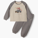 유니프랜드 클래식카 보온내의 9부 삼중지 아동 키즈 겨울 긴팔 긴바지 유아실내복 상하세트 : 유니프랜드