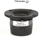 Hf-224 하이파이 스피커 마그네슘 합금 돔 트위터 유닛 1 인치 h1499-06 27tbcdgbdxt 6 Ohm 92db 1 개 : 샘컴퍼니