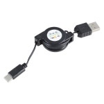 충전 케이블 휴대폰 PC용 접이식 멀티 C형/고속 USB 코드 : 대창무역