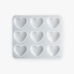 레진 공예 아트 빅하트 9구 비누 석고 방향제 몰드 악세사리 부자재 : 다이어리 레시피