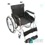 진산메디칼 웰비 알루미늄 휠체어 기본형 2001 접이식 경량 휠체어 : 의료기상사