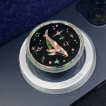 반려인 나전칠기 자개 맥세이프 그립톡 별자리고래 : 장애인표준사업장 반려인