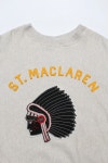 BOWWOW 바우와우 25AW ST. MACLAREN UNIV. SWEATSHIRT AGED : 도쿄 하루 마켓