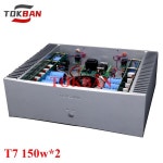 Tokban 하이파이 앰프 오디오 T7 파워 앰프 고출력 27x 채널 게인 소프트 스타트 SANKEN C2922 A1216 150W  2 : 샘컴퍼니