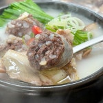 푸짐하고 진한 사골 토종 곱빼기 순대국 700g : 농가살리기