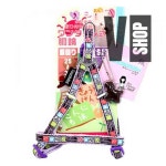 브이샵 터치독 디자인 어깨줄 (10mm) (바이올렛) 개목줄 강아지줄 강아지목줄 애견리드줄 : Vshop