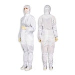 케이엠 방진복 후드 크린룸 작업복 무진복 원피스 H2 : 가리비샵