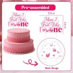 패글랜드 디스코 카우걸 1주년 케이크 장식, 웨스턴 로데오 토퍼 맨 1년 된 파티 용품으로 컵케이크 추천 템 하나인 것 같아요 : 초코마아켓