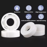 1PCS ZRO2 지르코니아 세라믹 모델 608 6000 6007 이중 밀봉 2RS 내식성 소형 : 패스트트랙F